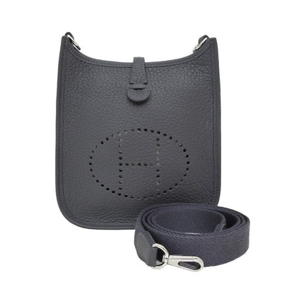 Hermes Evelyne T PM Ardoise Shoulder Bag Taurillon Clemence