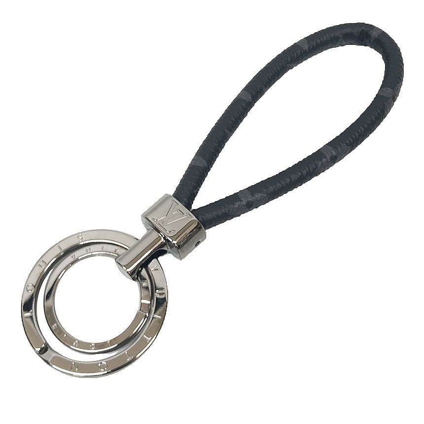 Louis Vuitton Monogram Eclipse Porto Cles Haro Key Holder Ring