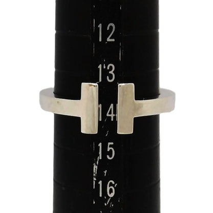 Tiffany & Co Tiffany & Co T Square Ring Approx Size 14 Sv925 45g Silver