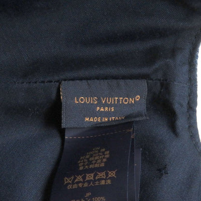 Louis Vuitton 2022 M7009l LV Logo Embroidery Baseball Cap Indigo Blue Made In
