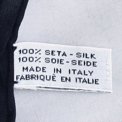 Chanel Mademoiselle Large Scarf Black Silk