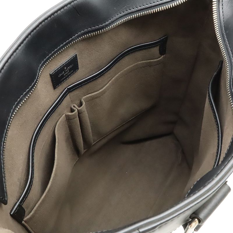 Louis Vuitton Epi Cabas Jules Tote Business Bag Document Cabasn Noir Black