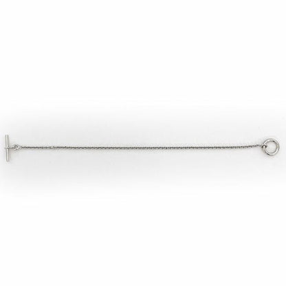 Hermes Bracelet Mini Chaine D'ancre Chain White Gold WG