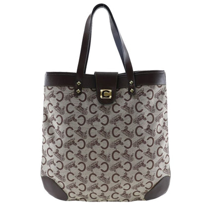 Celine C Macadam Canvas Brown Women's Tote Bag