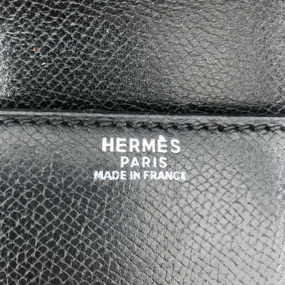 Hermes | Drag 32 G Engraved Silver Hardware Handbag | Black | Women