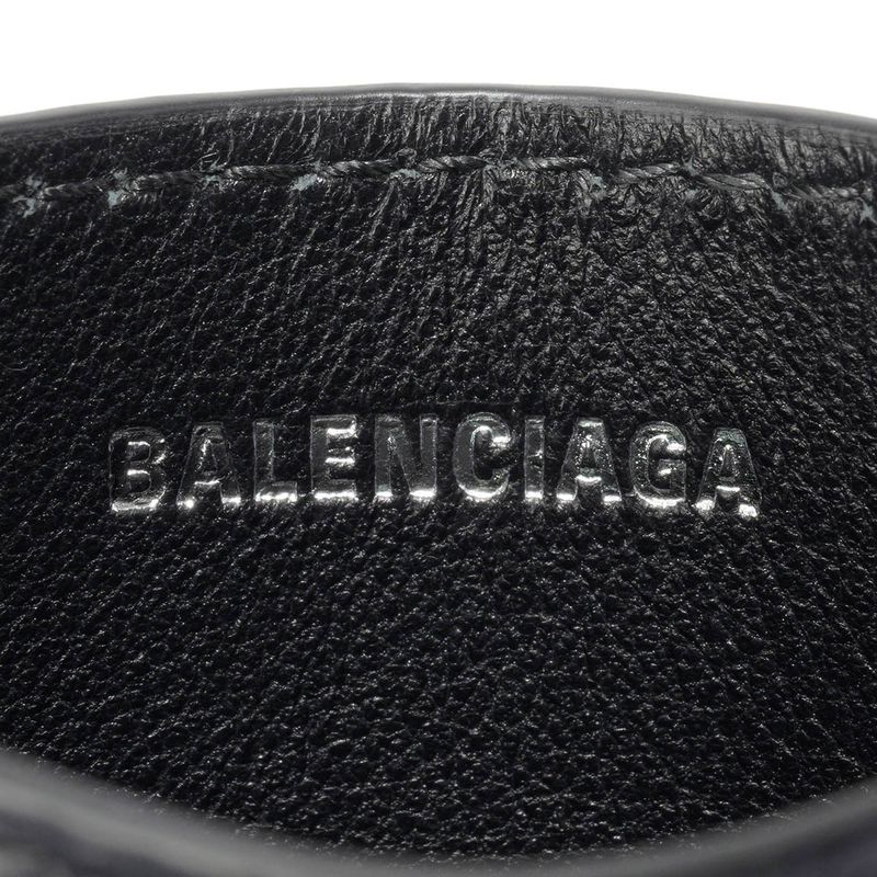 Balenciaga Card Case Le Cagole Black