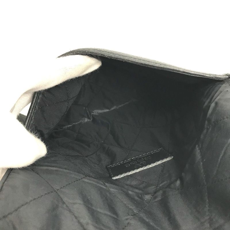 Louis Vuitton Shoulder Bag Trio Pouch M81013 Monogram Denim Black