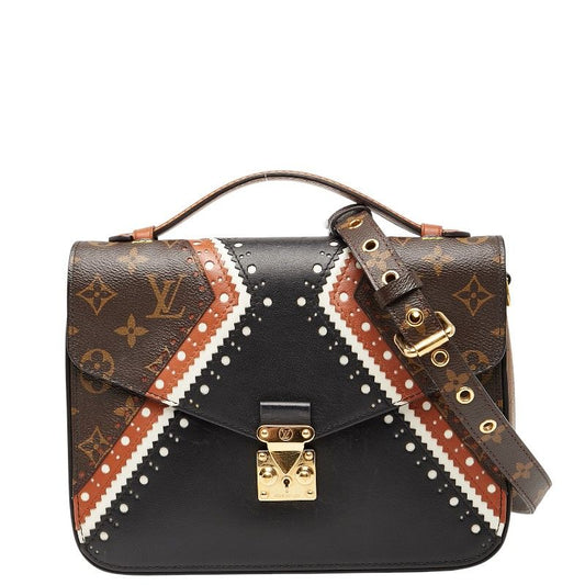 Louis Vuitton Monogram Reverse Pochette Metis MM Handbag Shoulder Bag 2WAY