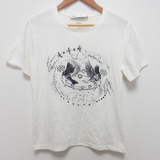 Christian Dior Logo Bird Print T-Shirt Cut And Sewn 243 T09 Ge459 22SS