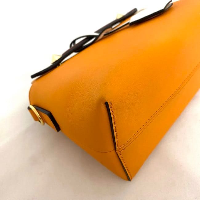 Fendi 2way Bag Bytheway Small Orange White
