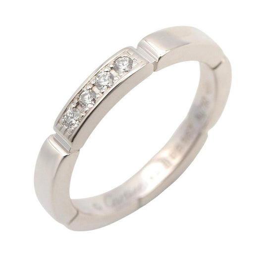 Cartier Ring Maillon Panthere Diamond 18k White Gold