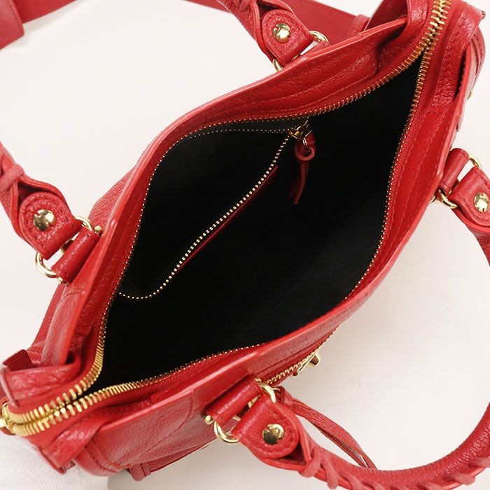 Balenciaga Classic Mini City 390160 Handbag Leather Women