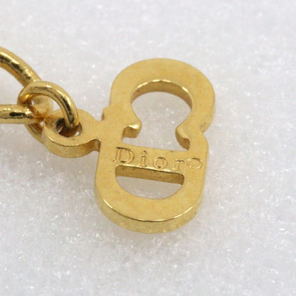 [dior] Christian Dior DC Gold Plated And Rhinestone Ladies 7.8g Necklace