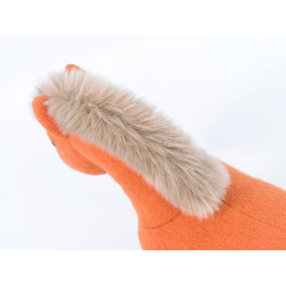 Hermes Elmy PPM Horse Plush Toy Cashmere Polyester Orange Brown Baby — view 7