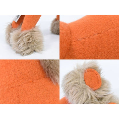 Hermes Elmy PPM Horse Plush Toy Cashmere Polyester Orange Brown Baby — view 8
