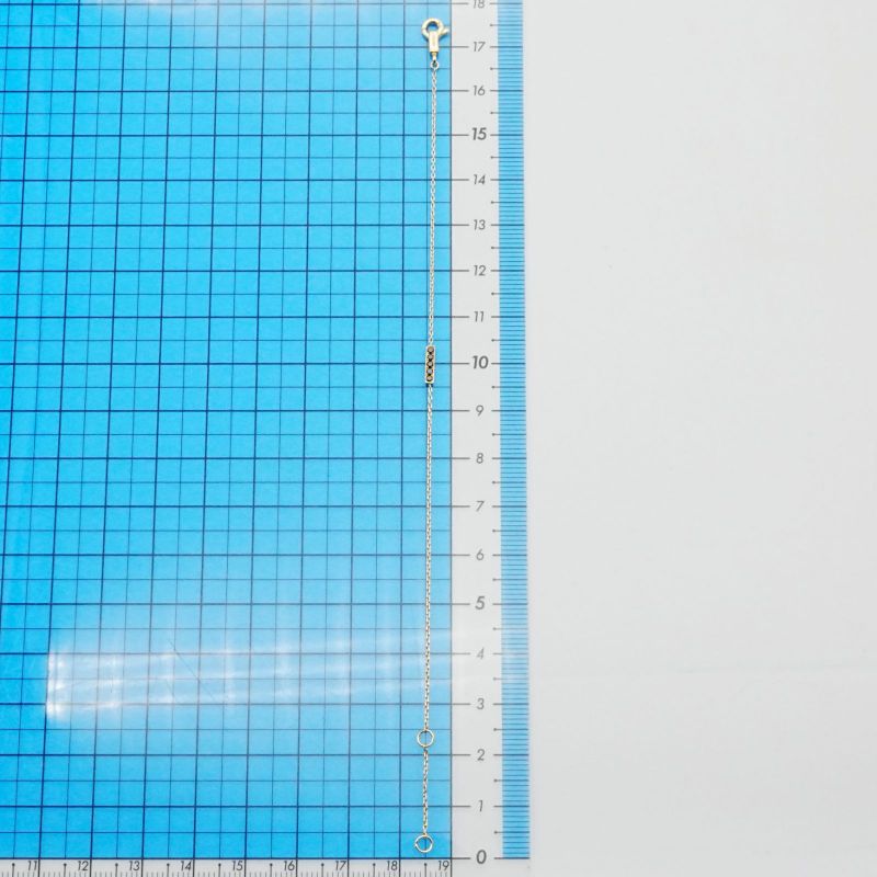 Celine Black Diamond 18K Line Bracelet 25-1546s