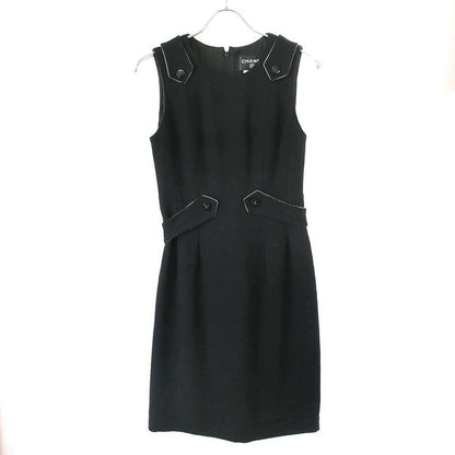 Chanel 06a Classic Sleeveless Dress P29424w03805 Black 36