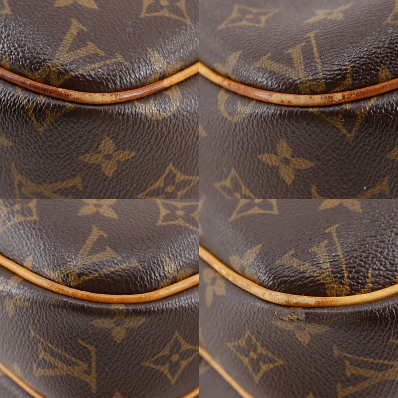 Louis Vuitton Reporter PM M45254 Monogram Canvas Brown Sp0023 Ladies Shoulder