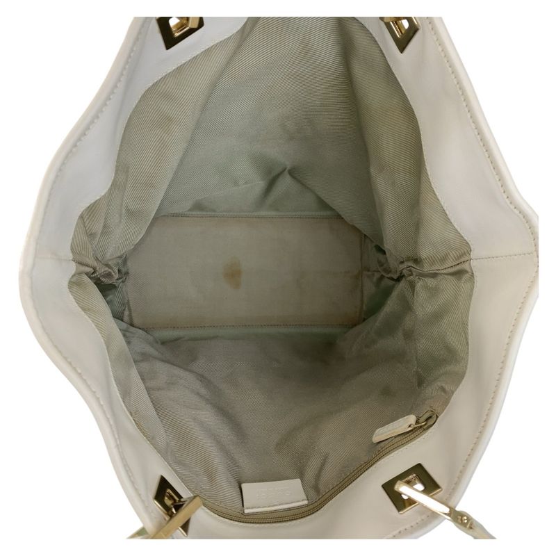 Gucci Mint Light Blue Gold Hardware GG Canvas/leather 002 1098 Tote Bag