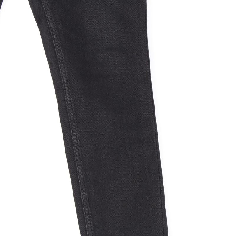 Louis Vuitton Monogram Eclipse Patch Tapered Denim Pants Bottoms Black 27