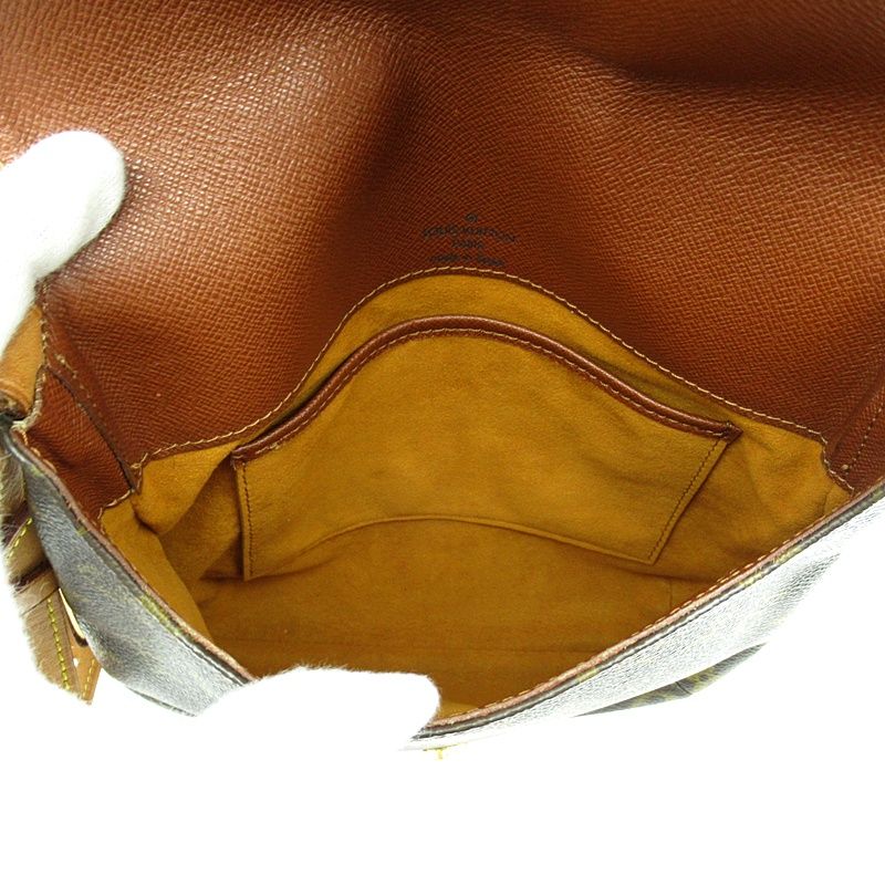 Louis Vuitton Musette Salsa Short M51258 Monogram Women's Shoulder Bag Brown