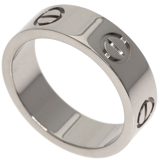 Cartier Love Ring 50 18K White Gold