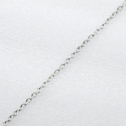Tiffany & Co Open Heart Elsa Peretti 925 Silver Ladies 4.8g Necklace