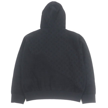 Louis Vuitton 25SS 1ahcmw Graphic Jacquard Hoodie Monogram Pullover Knit Hoodie