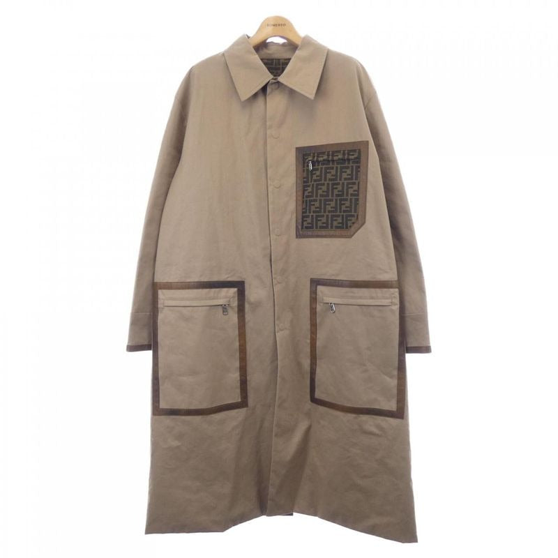 Fendi Ff0741 Apng Beige Coat
