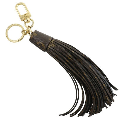 Louis Vuitton Tassel Bagcharm Mp1768 Monogram Canvas Brown Cx1116 Unisex Key