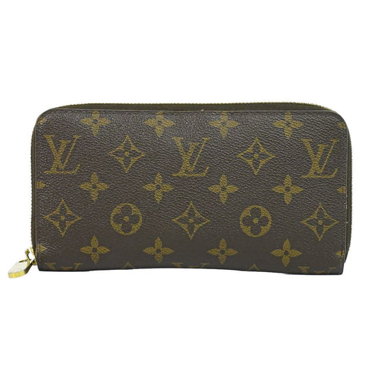 Louis Vuitton LV Zippy Wallet Monogram Zip Around Brown