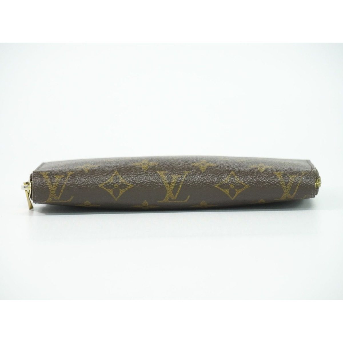 Louis Vuitton LV Zippy Wallet Monogram Zip Around Brown — view 3