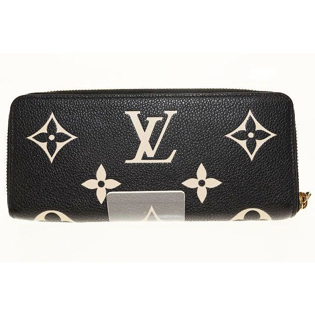 Louis Vuitton Zippy Wallet Bicolor Monogram Empreinte Leather Round Zip — view 2