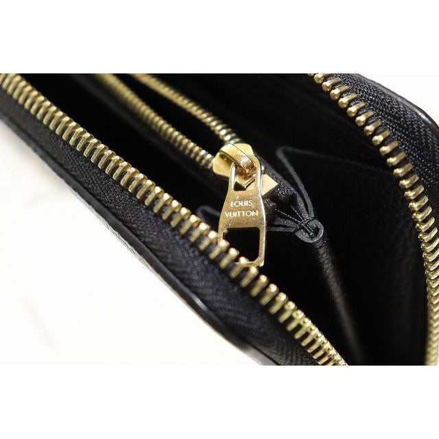 Louis Vuitton Zippy Wallet Bicolor Monogram Empreinte Leather Round Zip — view 8