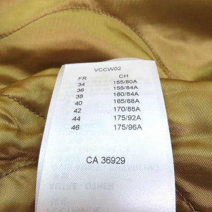 Louis Vuitton 22AW Alpine Jacquard Zip-up Jacket Black 34 Made In France