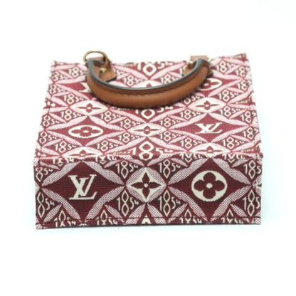 Louis Vuitton M69846 Jacquard Leather Petite Sac Pla Monogram Shoulder Bag