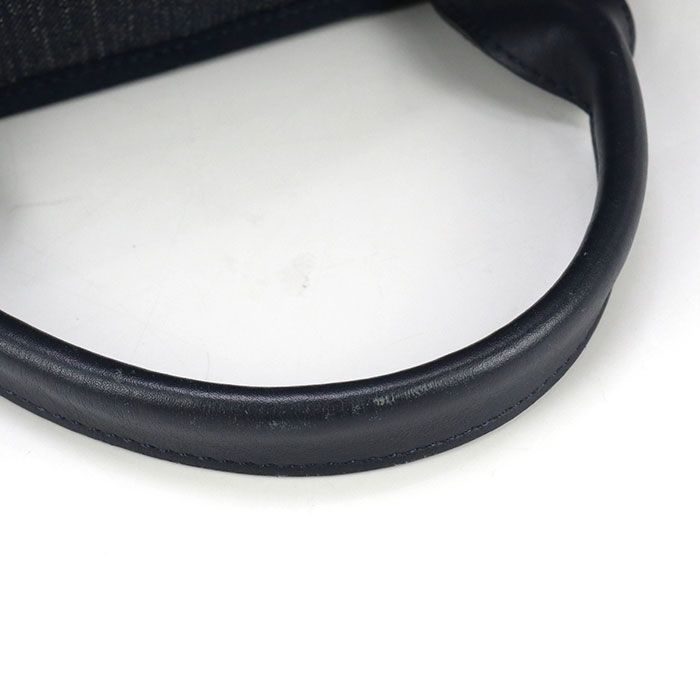 Chanel Beau Ring Bag 2WAY Deauville Boston Bag Denim 20986860 Womens