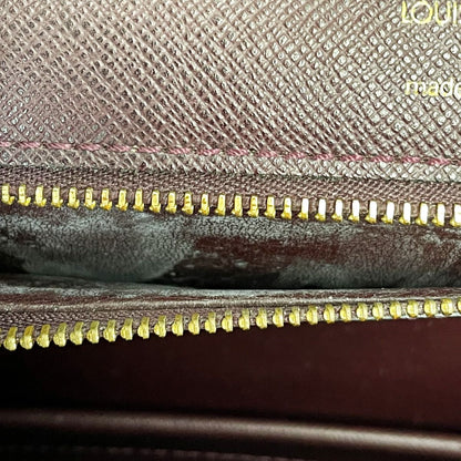 Louis Vuitton Taiga Clado M30196 Acaju Second Bag Men's Gold Hardware