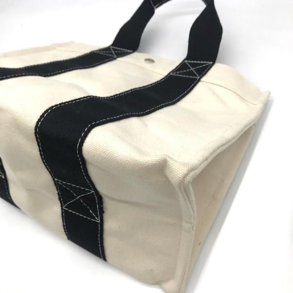 Hermes Canvas Bora Hand Bag White