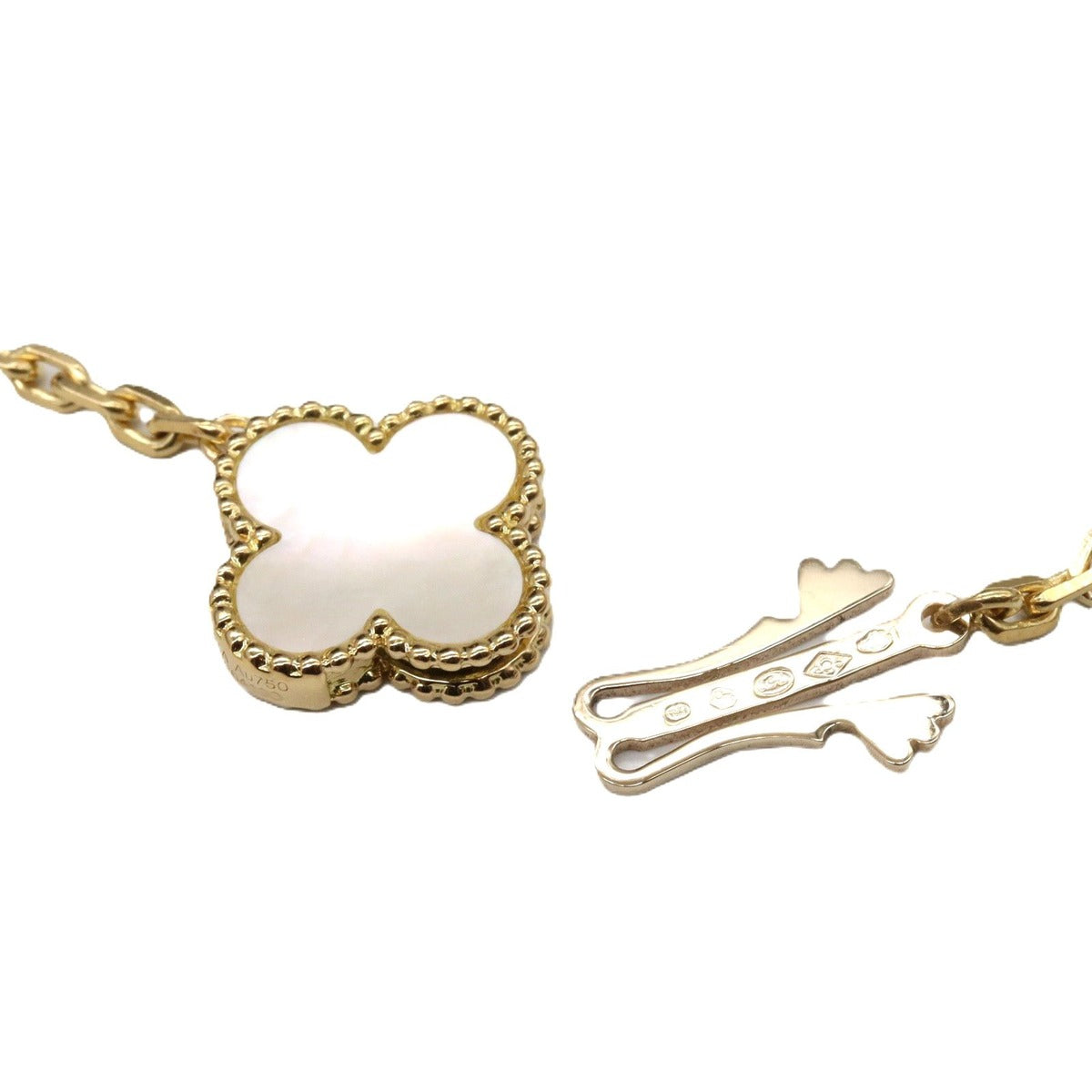 Van Cleef & Arpels Necklace Magic Alhambra Gray Shell — view 4
