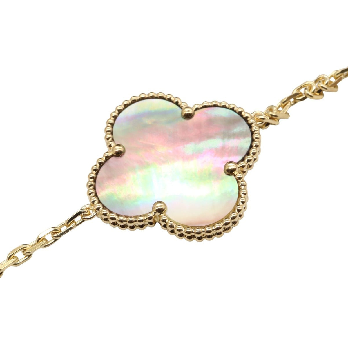Van Cleef & Arpels Necklace Magic Alhambra Gray Shell — view 5