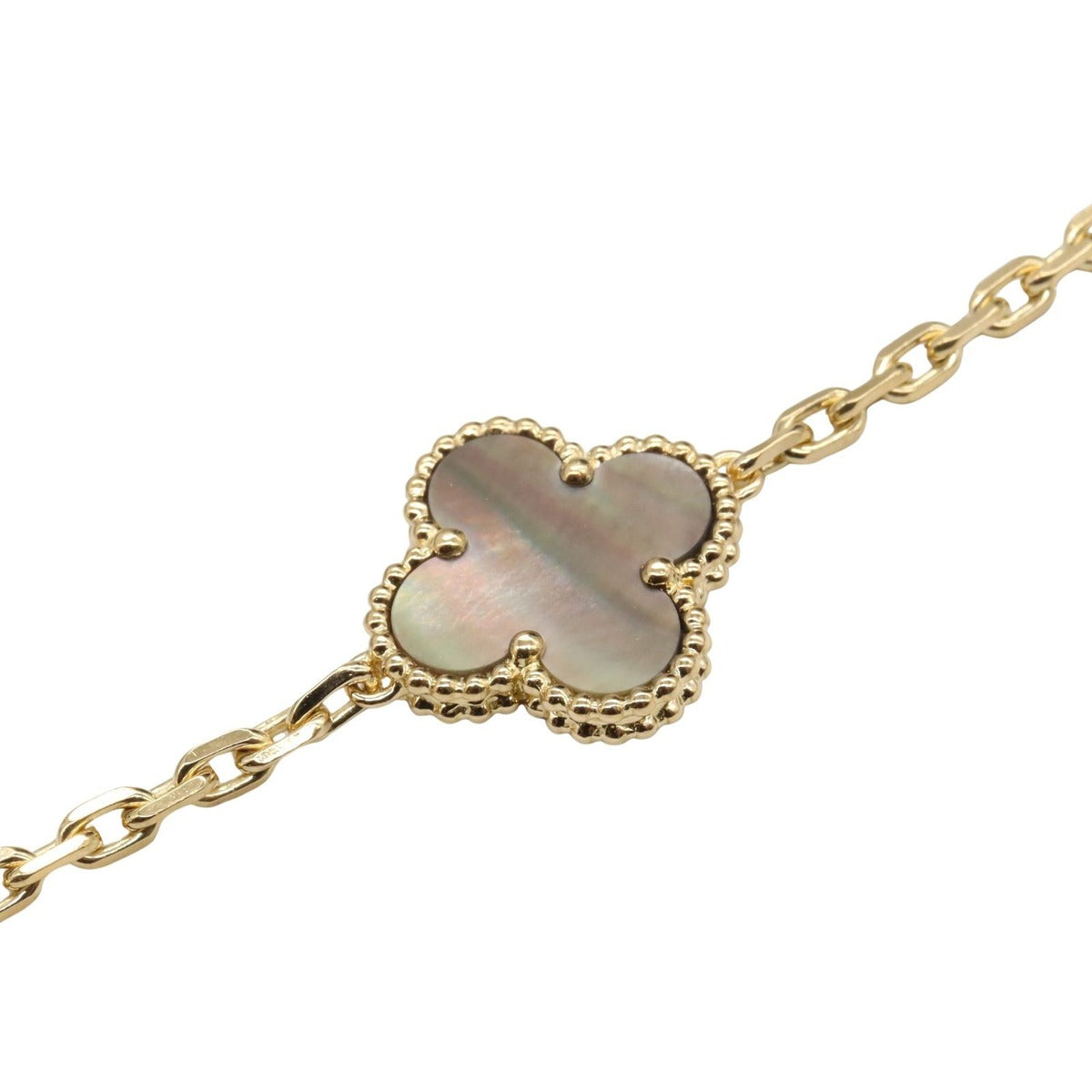 Van Cleef & Arpels Necklace Magic Alhambra Gray Shell — view 7