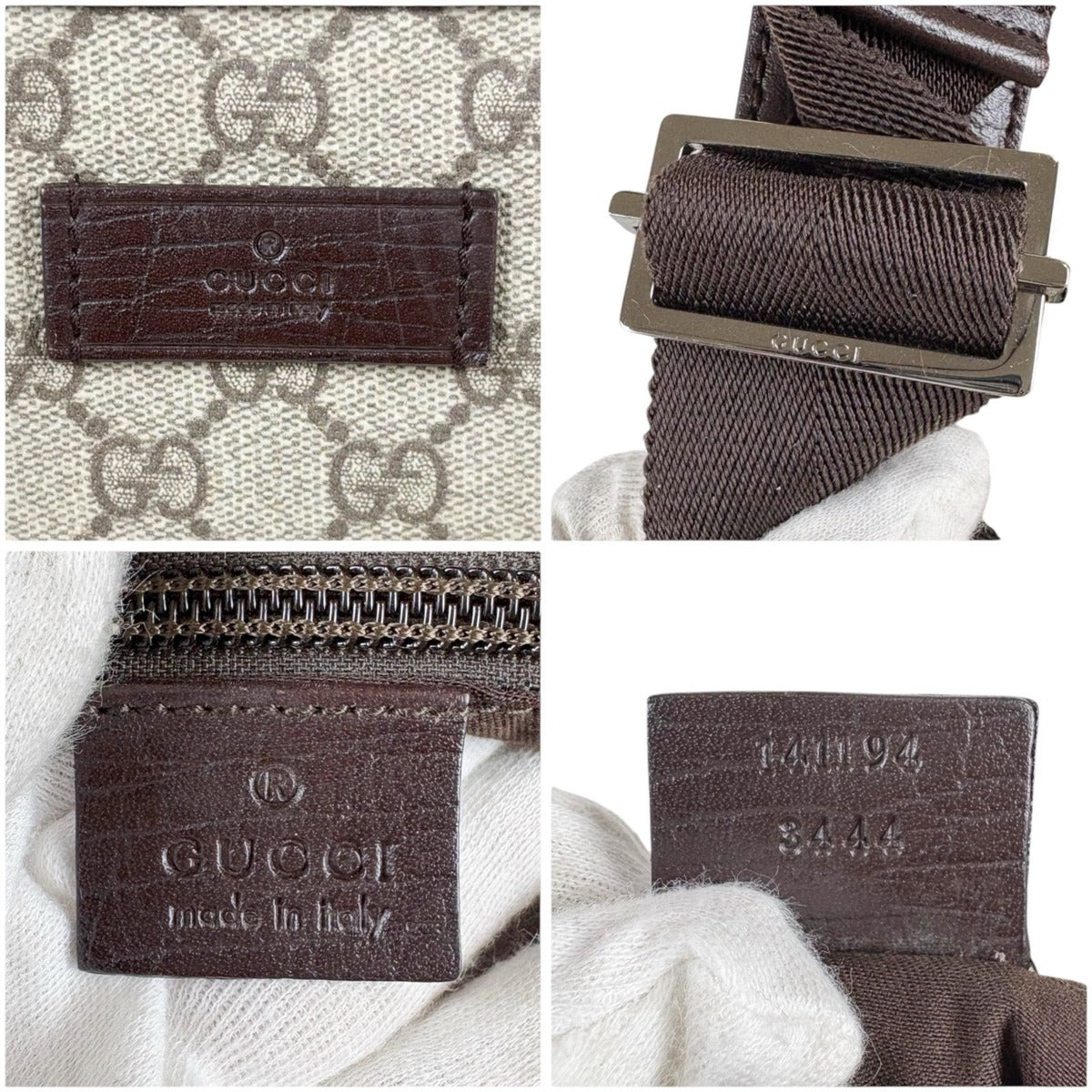 Gucci GG Supreme Cross Brown Leather — view 13