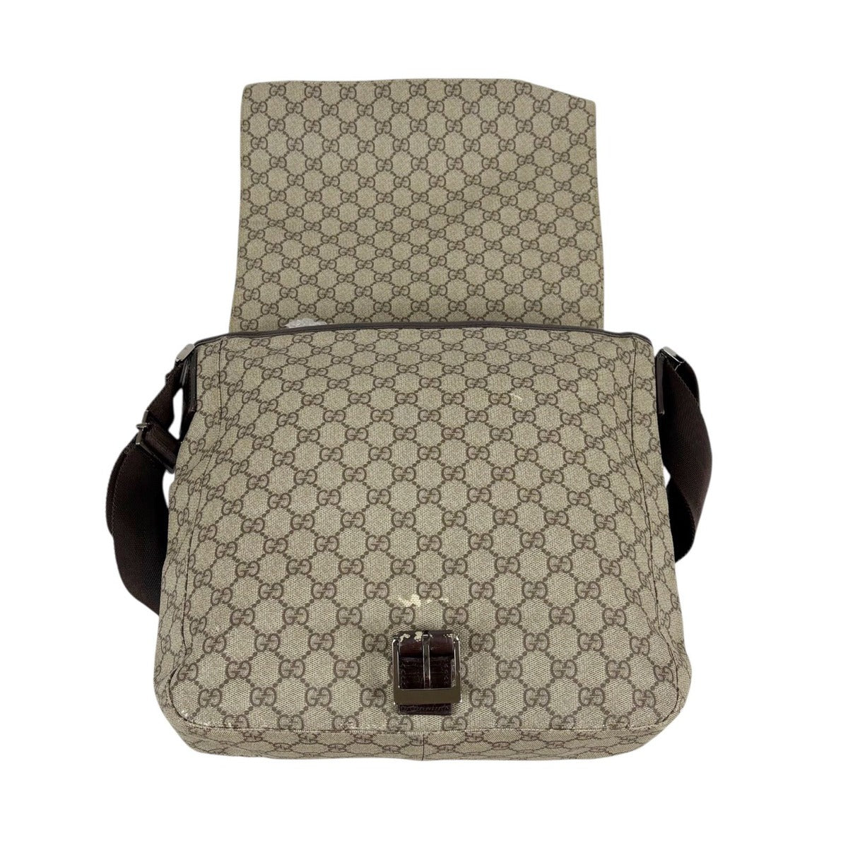Gucci GG Supreme Cross Brown Leather — view 6