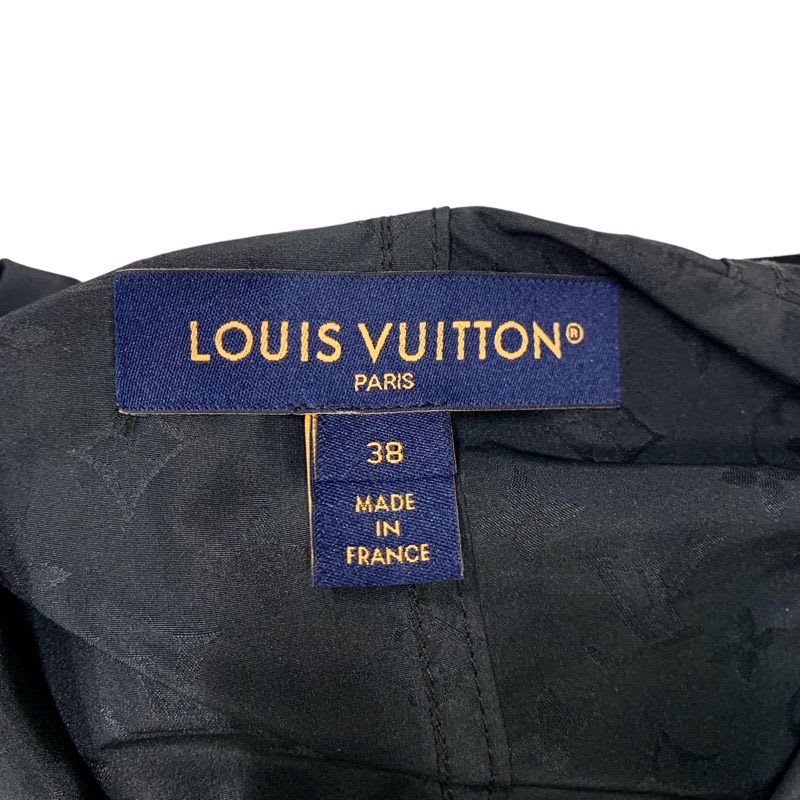 Louis Vuitton Monogram Outer Hoodie Jacket Black