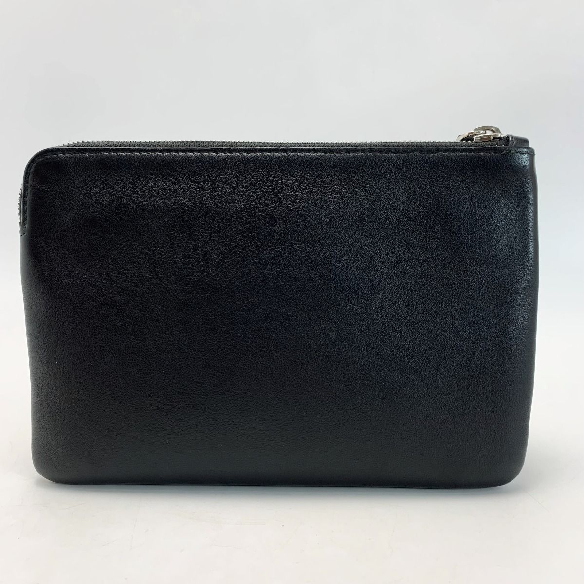 Balenciaga Leather Black Pouch