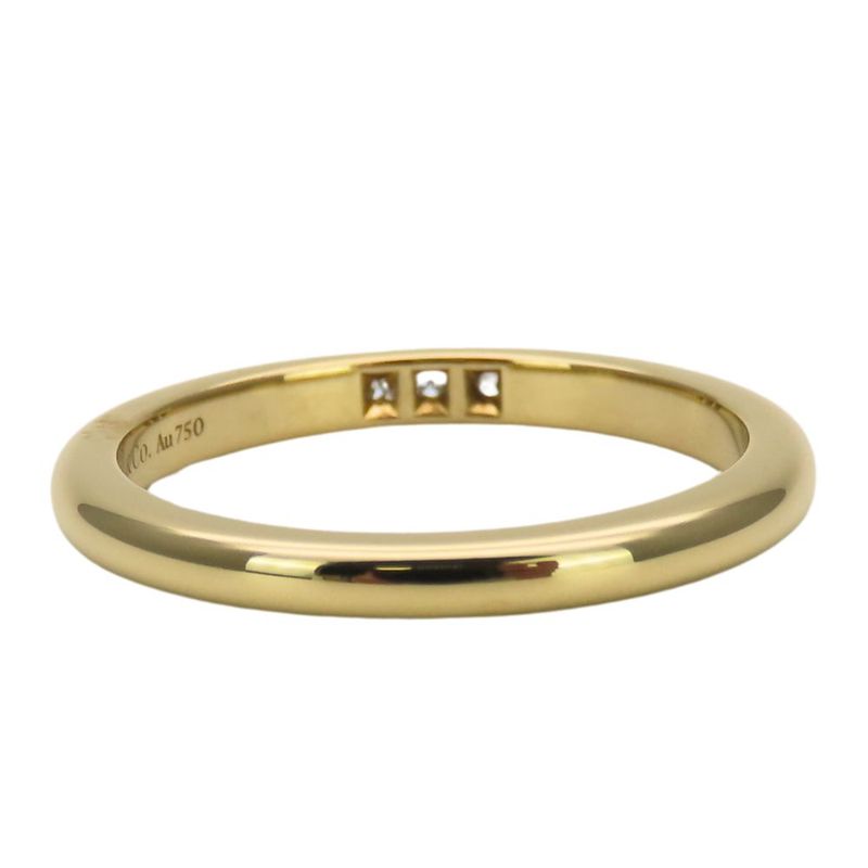Tiffany & Co Ring - Wedding Band Forever Yellow Gold Diamond Yellow Gold 3PD