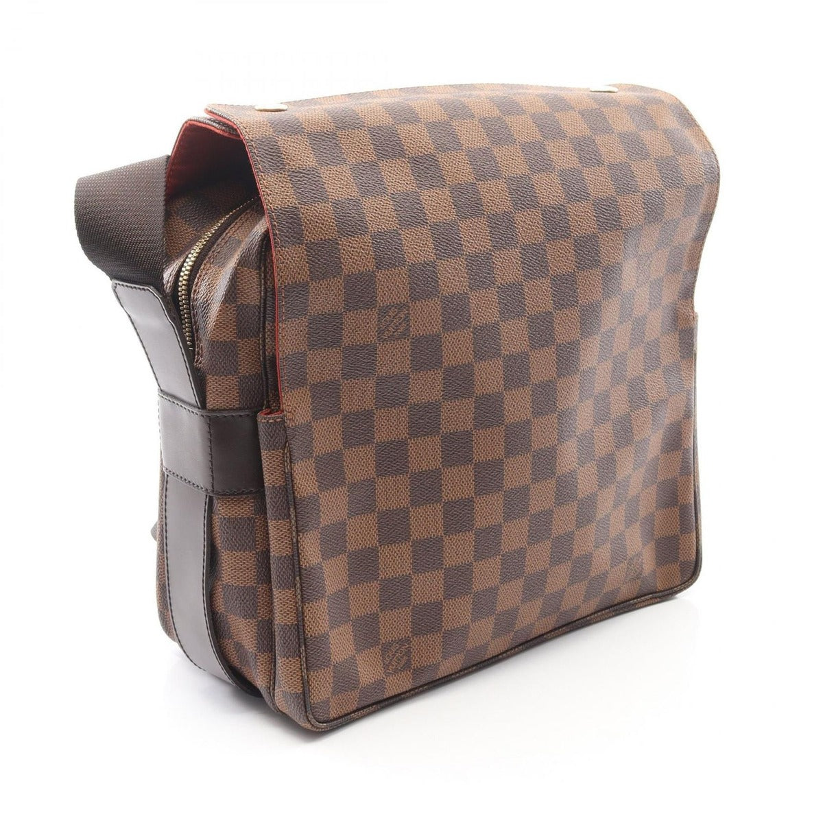 Louis Vuitton Shoulder Bag Naviglio Canvas Leather — view 2