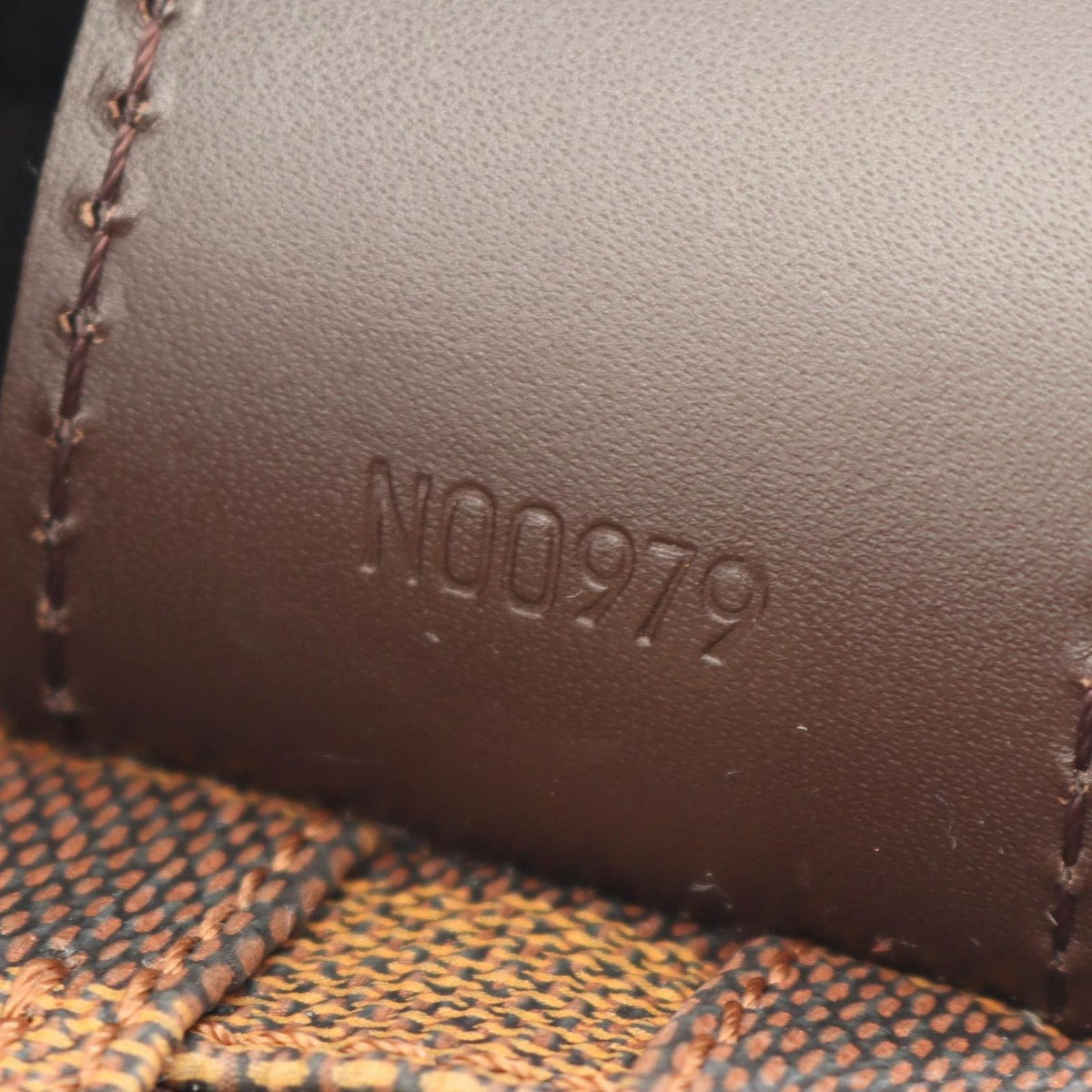 Louis Vuitton Shoulder Bag Naviglio Canvas Leather — view 5
