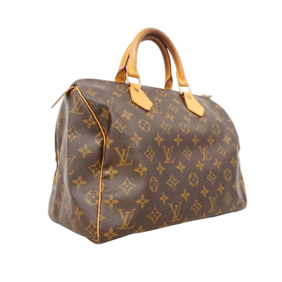 Louis Vuitton Handbag Monogram Speedy 30 Brown — view 2